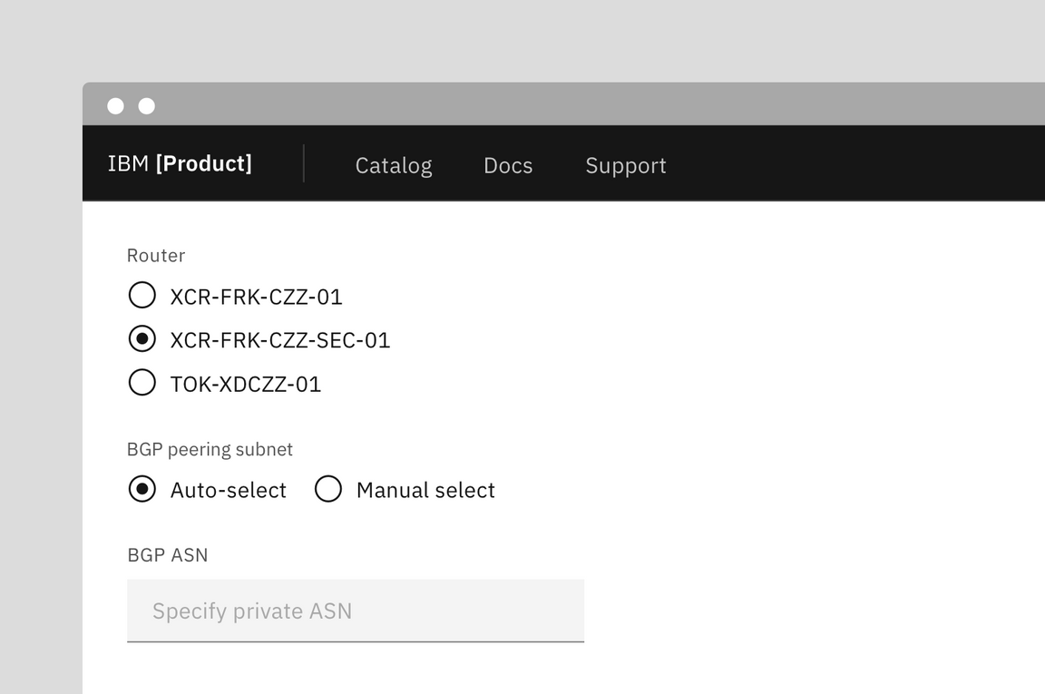 Example of radio buttons in a form Example of radio buttons in a form